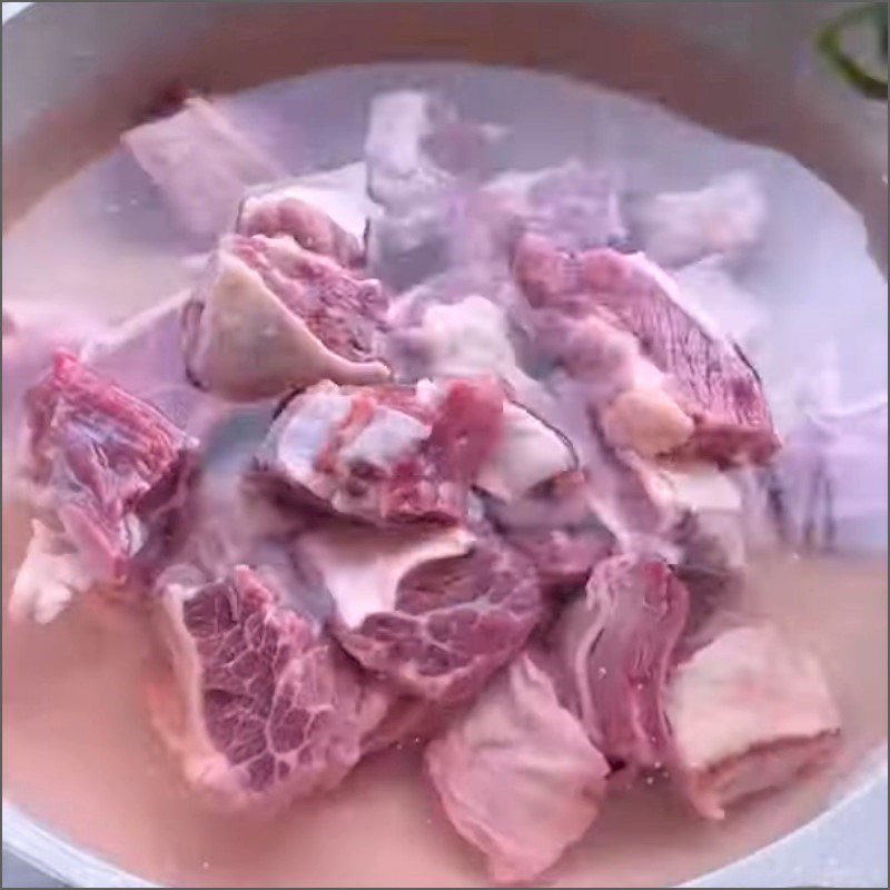 Step 1 Prepare the beef tendon Beef tendon stewed with five spices