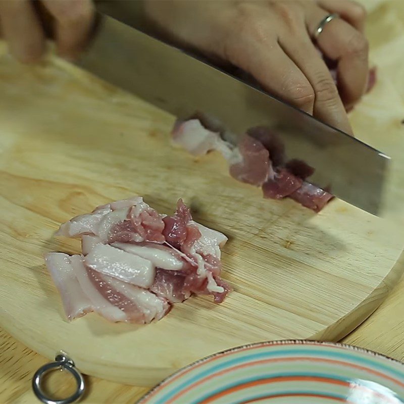 Step 1 Prepare seafood and meat for Fish Hotpot with Fermented Fish Sauce