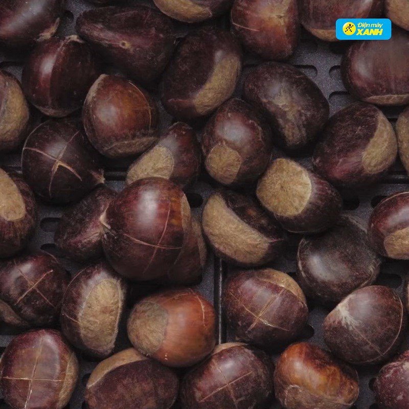 Step 1 Prepare the chestnuts Butter roasted chestnuts using an air fryer