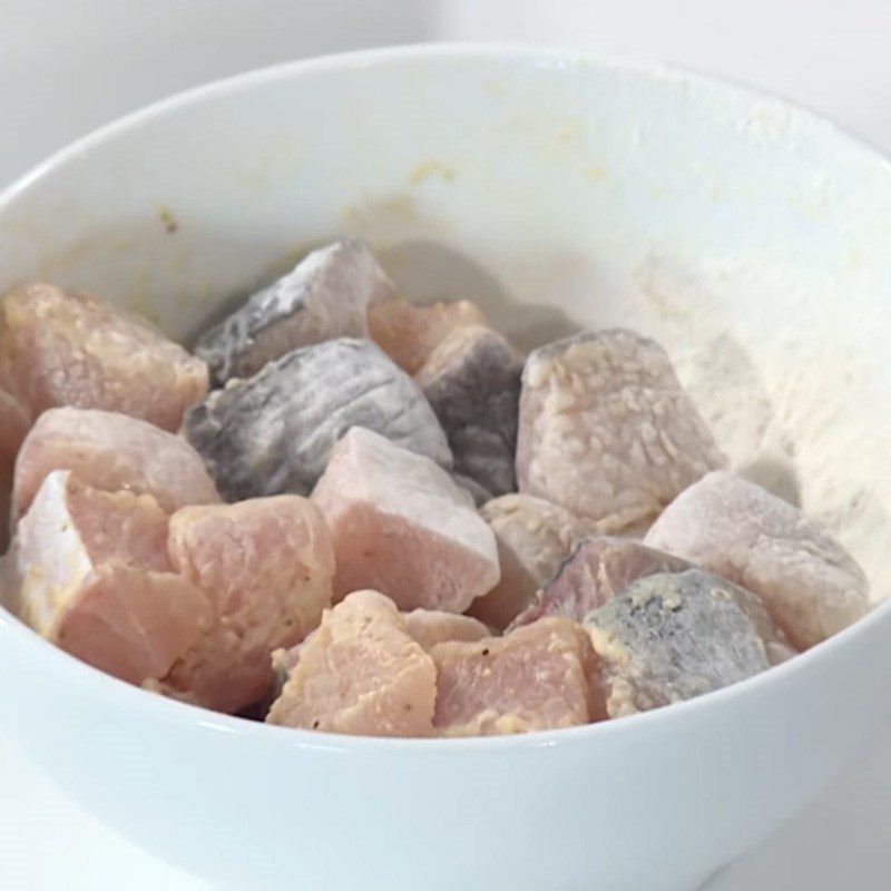 Step 1 Prepare dried fish