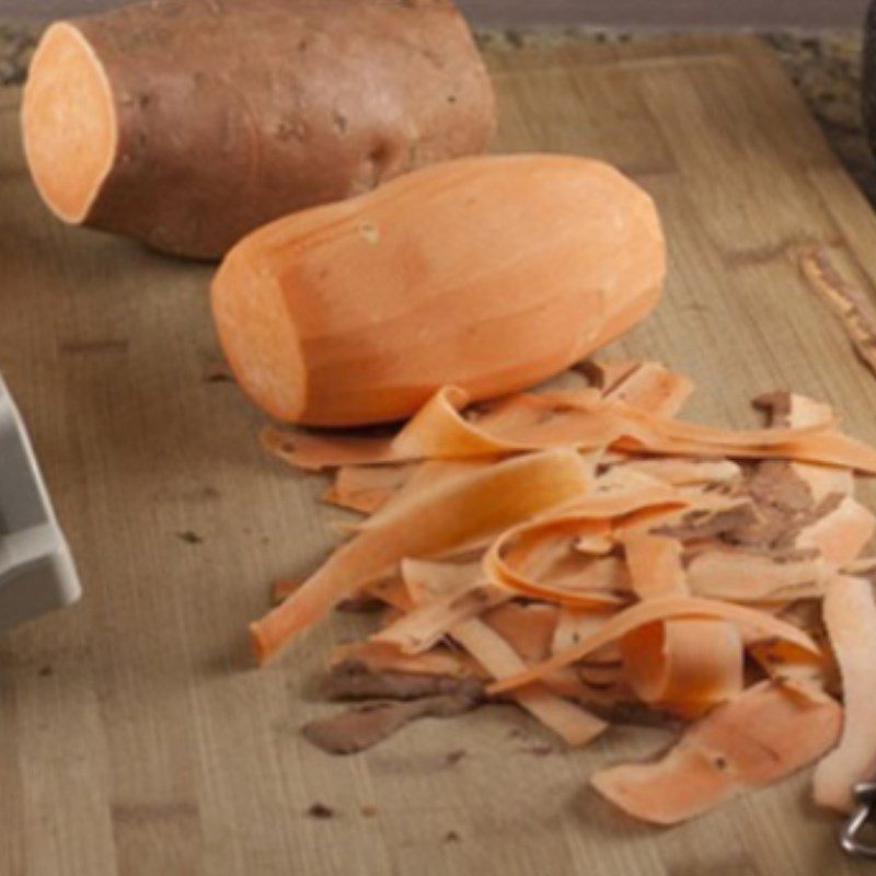 Step 2 Prepare the sweet potato snack