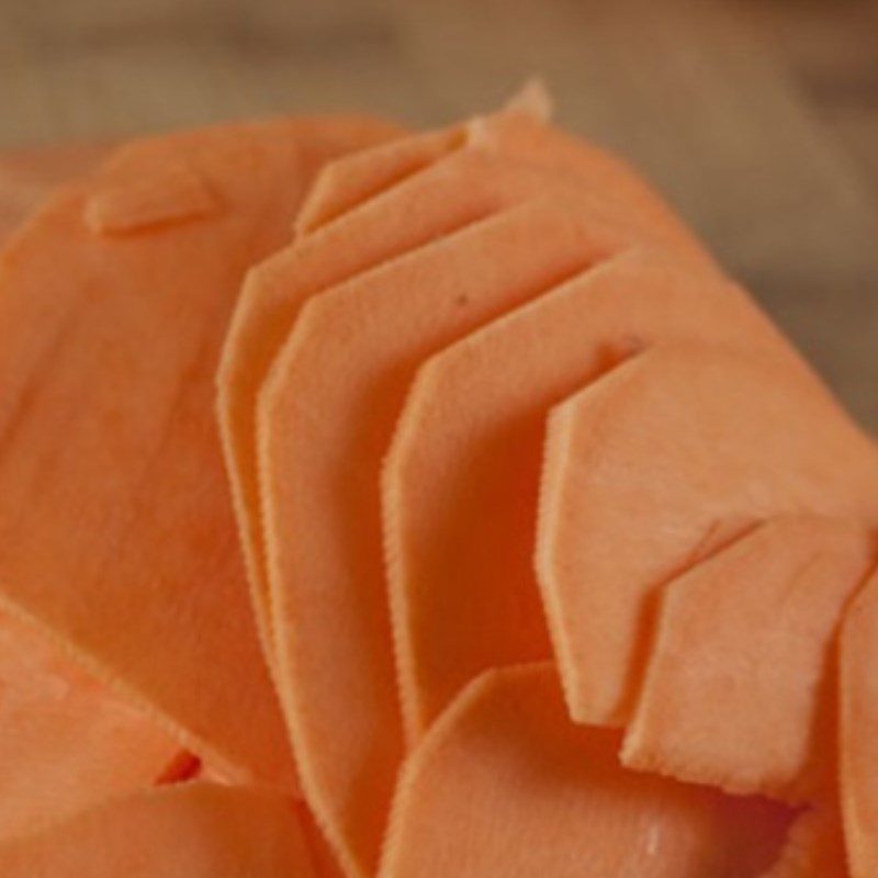 Step 2 Prepare the sweet potato snack