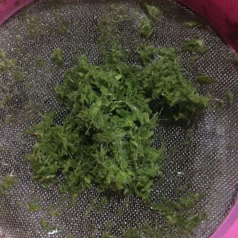 Step 1 Prepare pandan leaves Pandan jelly with cheese
