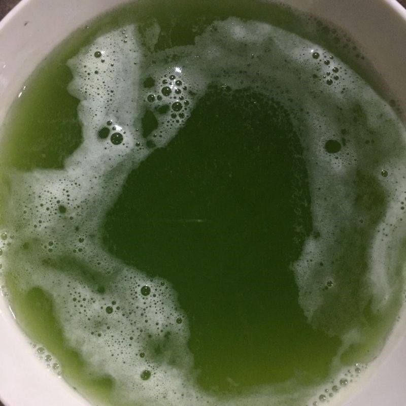 Step 1 Prepare pandan leaves Pandan jelly with cheese