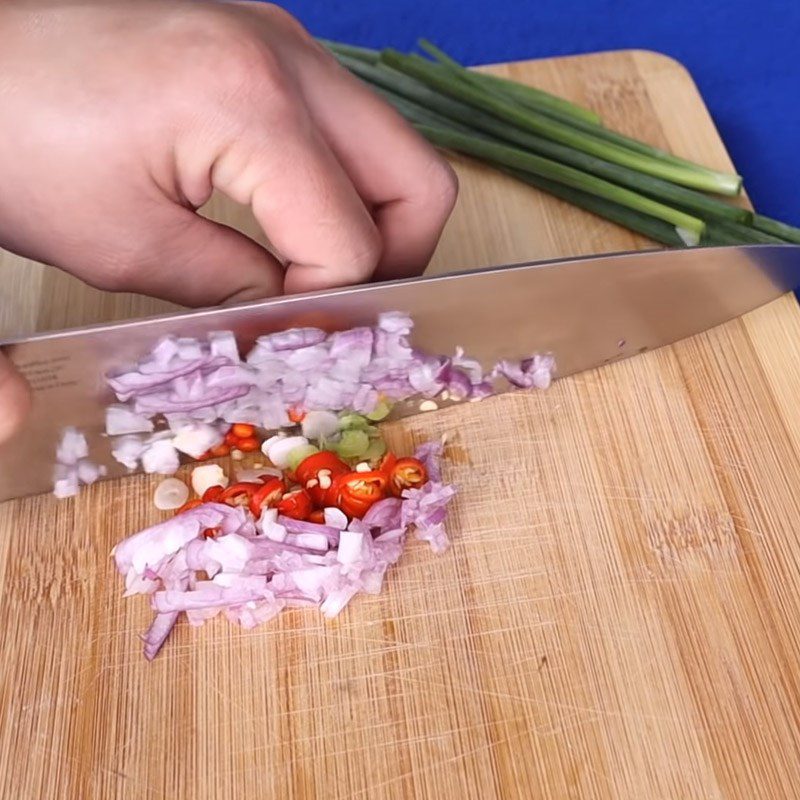 Step 1 Prepare ingredients for Fish with crispy pork fat