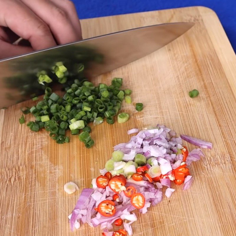 Step 1 Prepare ingredients for Fish with crispy pork fat