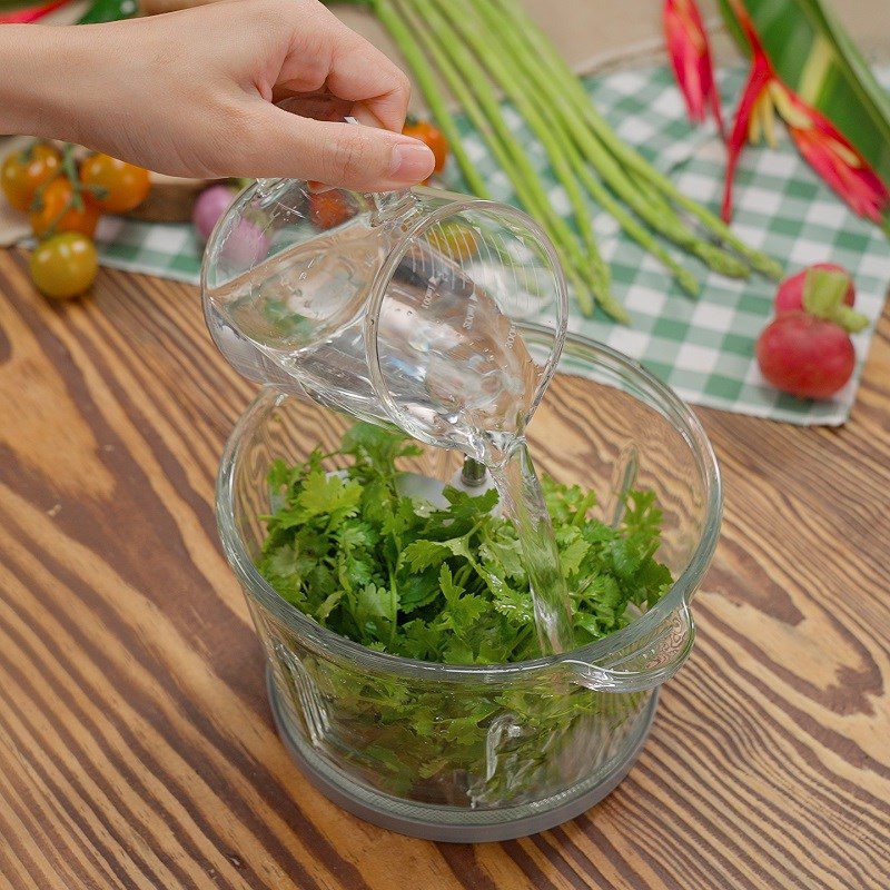Step 1 Prepare the Ingredients for Vegetarian Green Curry