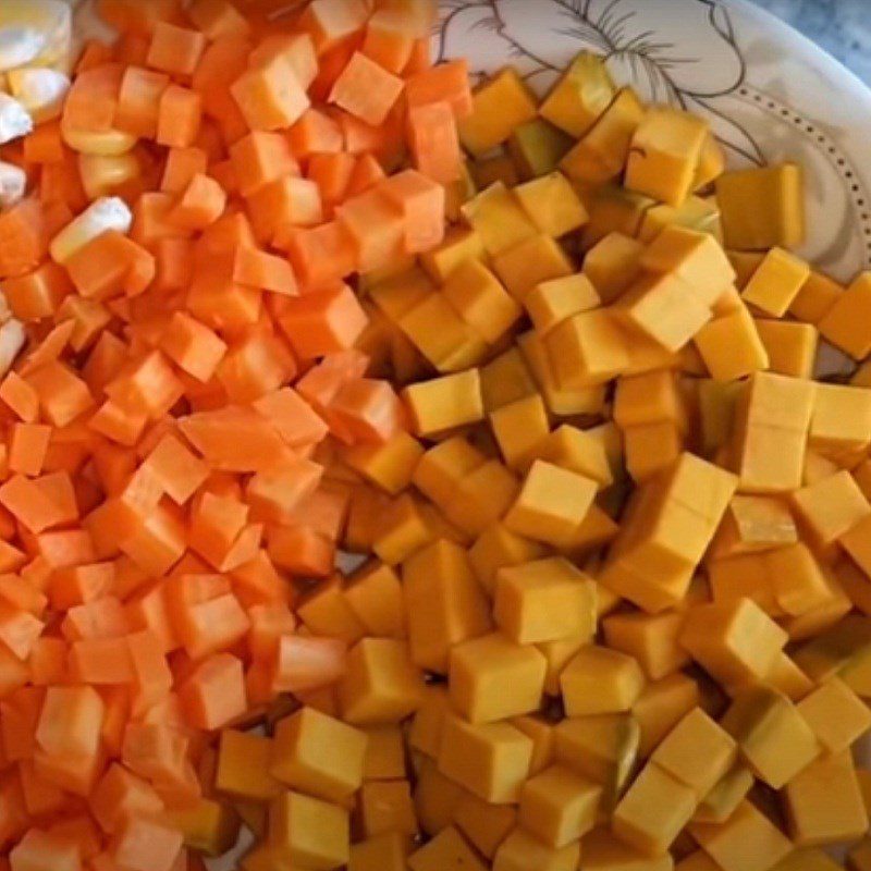 Step 1 Prepare the ingredients for Vegetarian Meatball Soup