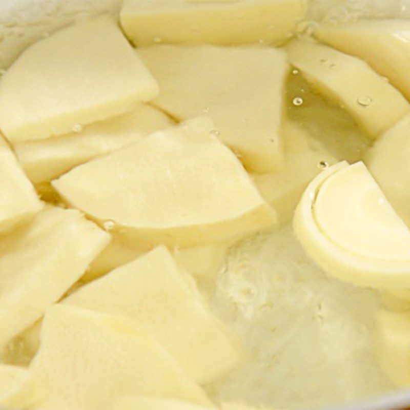 Step 1 Prepare the ingredients for Duck Soup with Bamboo Shoots