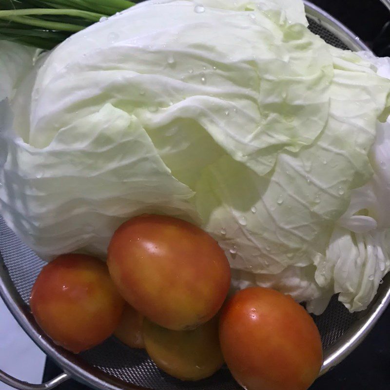 Step 1 Prepare the ingredients for Cabbage rolls with tomato sauce