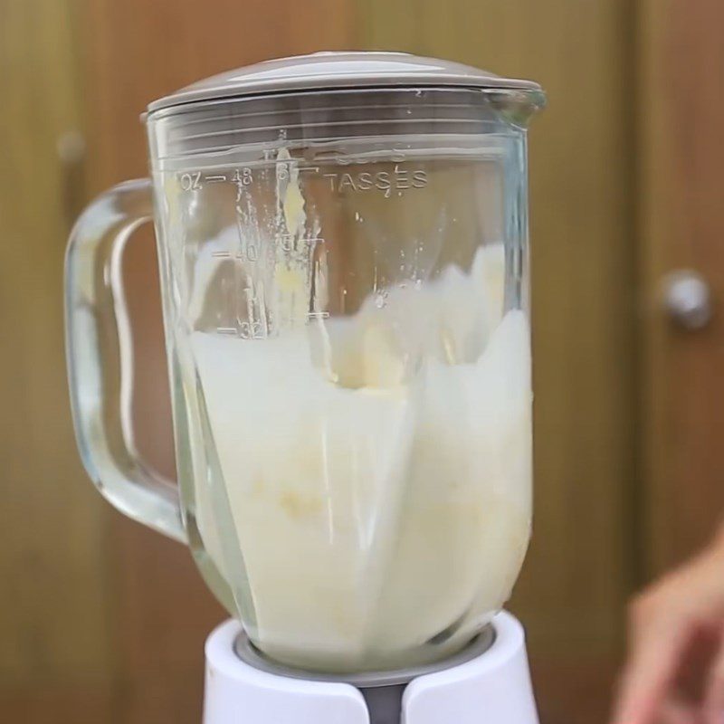 Step 1 Prepare ingredients for Durian Pudding