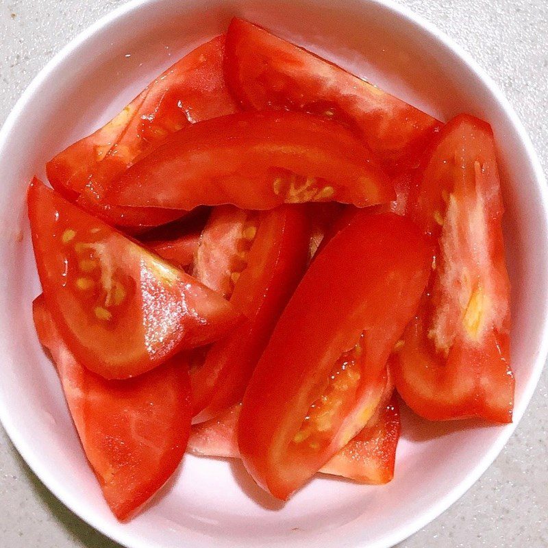 Step 1 Prepare the ingredients for Vegetarian Tomato Sauce Tofu