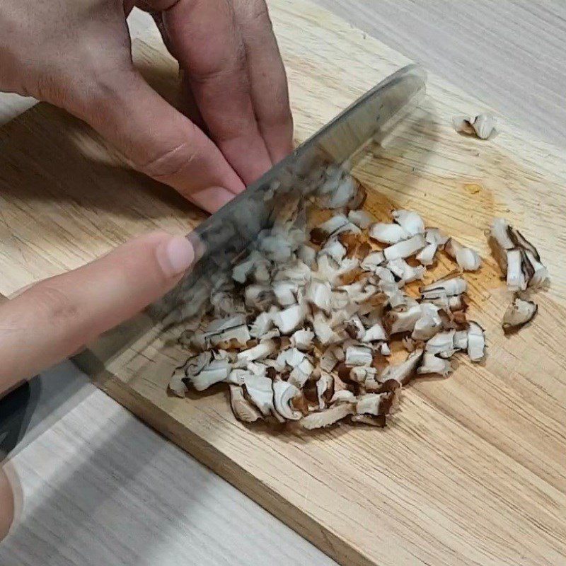 Step 1 Prepare the Ingredients for Mushroom Fried Rice