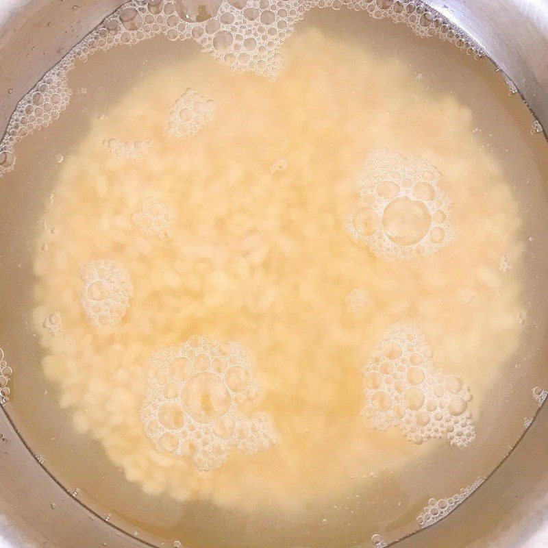 Step 1 Prepare mung beans Phu Tho cassava cake