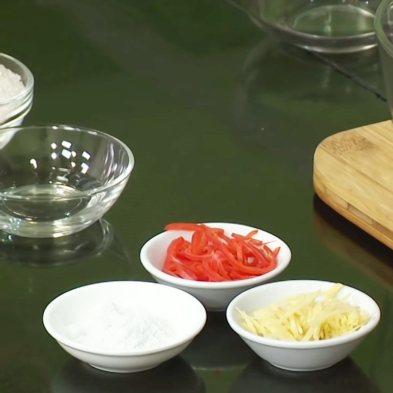 Step 1 Prepare the ingredients for Sweet and Sour Cucumber and Carrot Salad