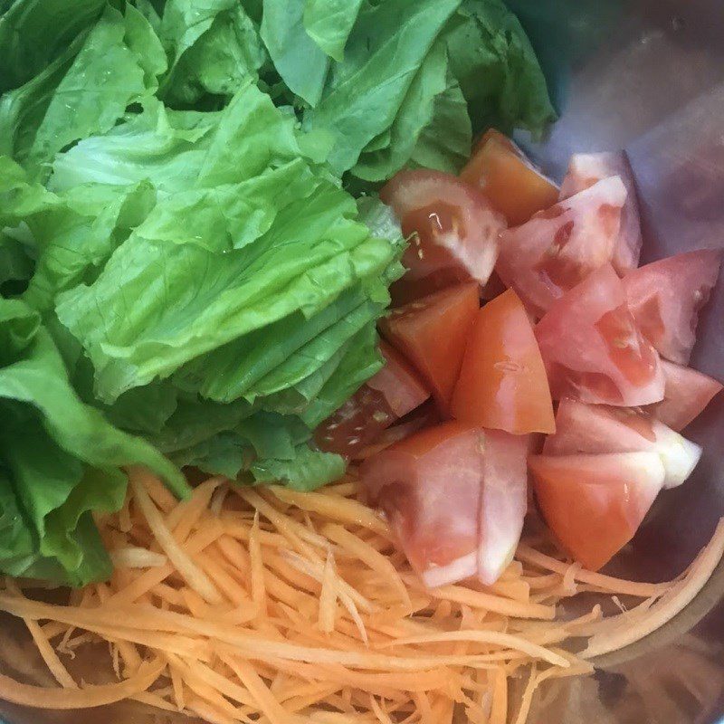 Step 1 Prepare the Ingredients for Egg Salad with Lychee Sauce