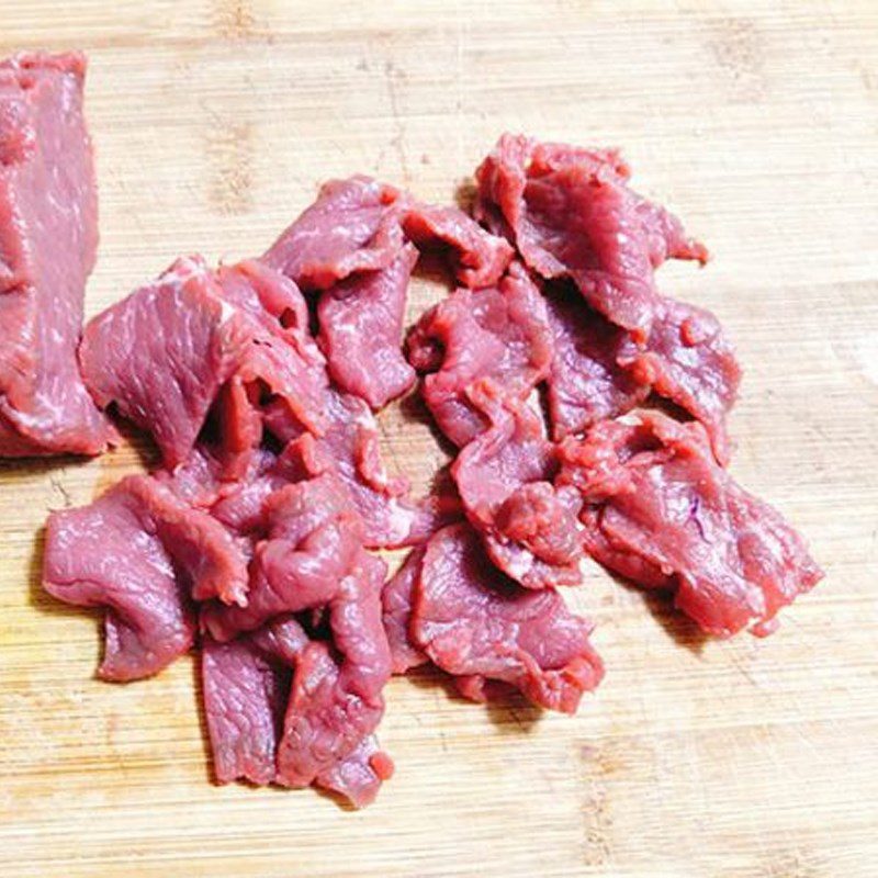 Step 1 Prepare the ingredients for Beef and Amaranth Porridge