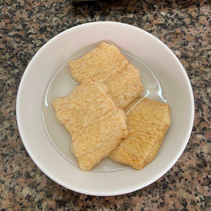 Step 1 Prepare Ingredients for Vegetarian Cao Lầu (Recipe shared by Tiktok Vegetarian Kitchen XANH)
