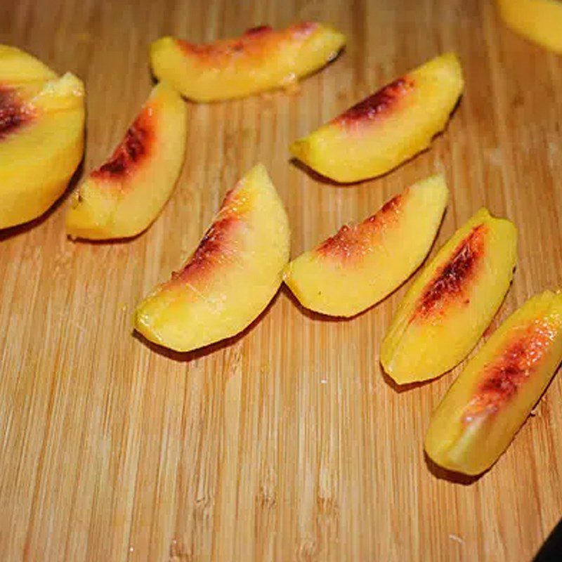 Step 1 Prepare ingredients for watermelon peach smoothie