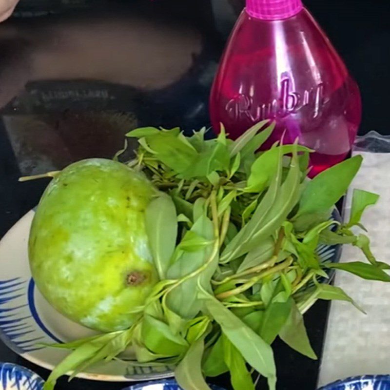 Step 1 Prepare the ingredients for Mango Satay Rice Paper Rolls