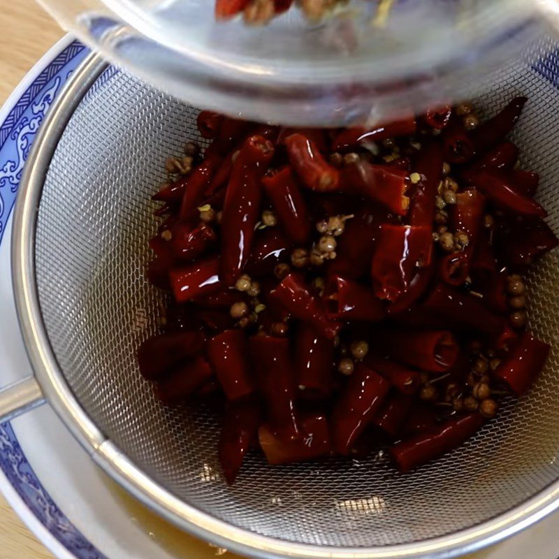 Step 1 Make chili garlic sauce for Chinese Skewered Hot Pot