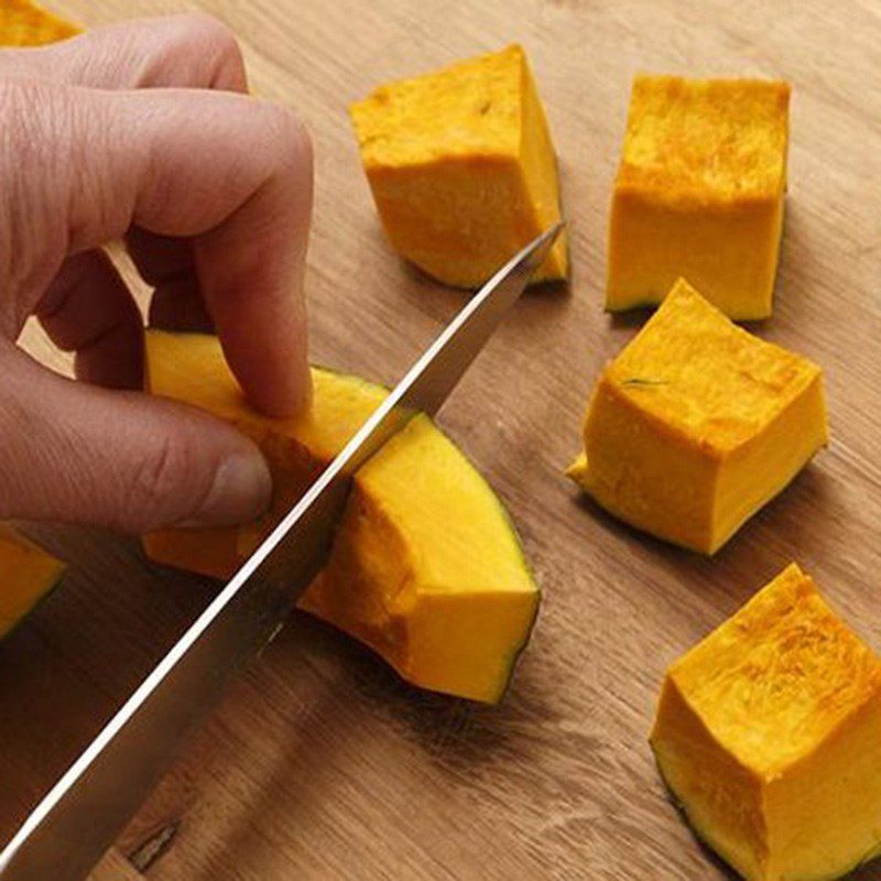 Step 1 Prepare ingredients for Pumpkin and Black Bean Dessert