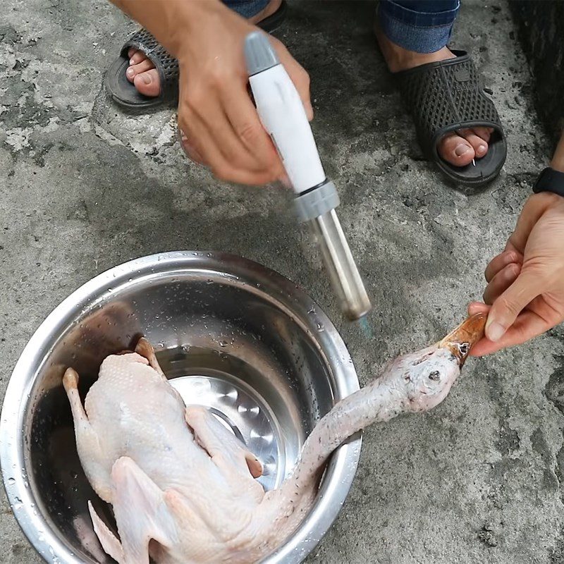 Step 1 Prepare ingredients for grilled wild duck