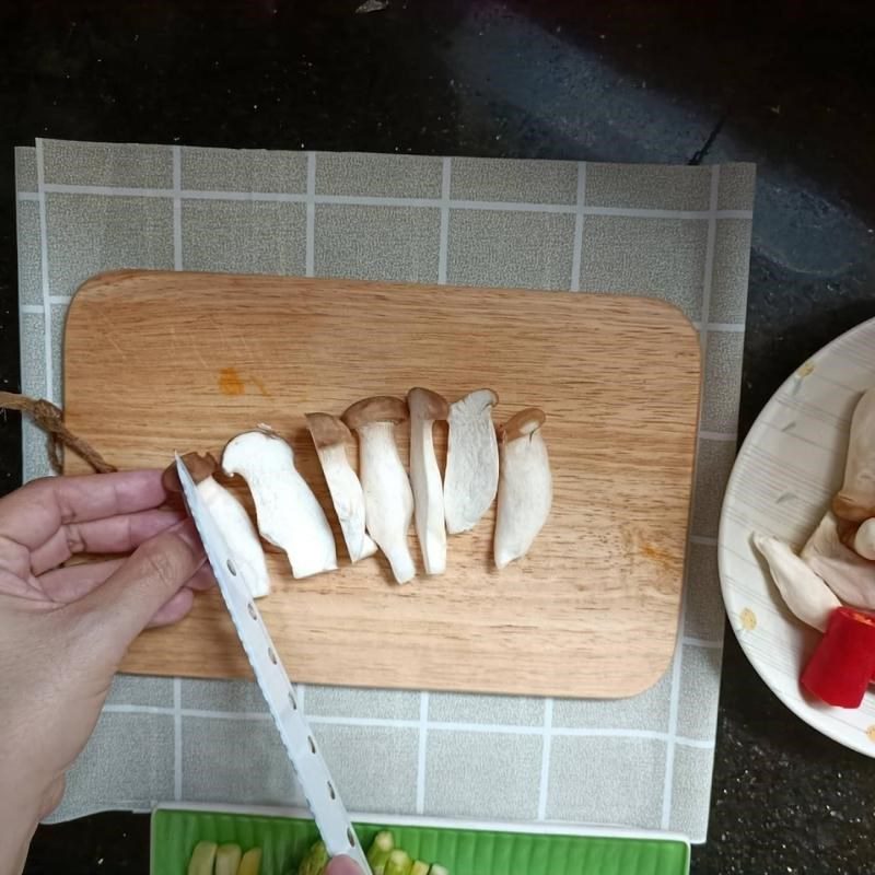 Step 1 Prepare Ingredients for Grilled Tofu in Foil using an Oven