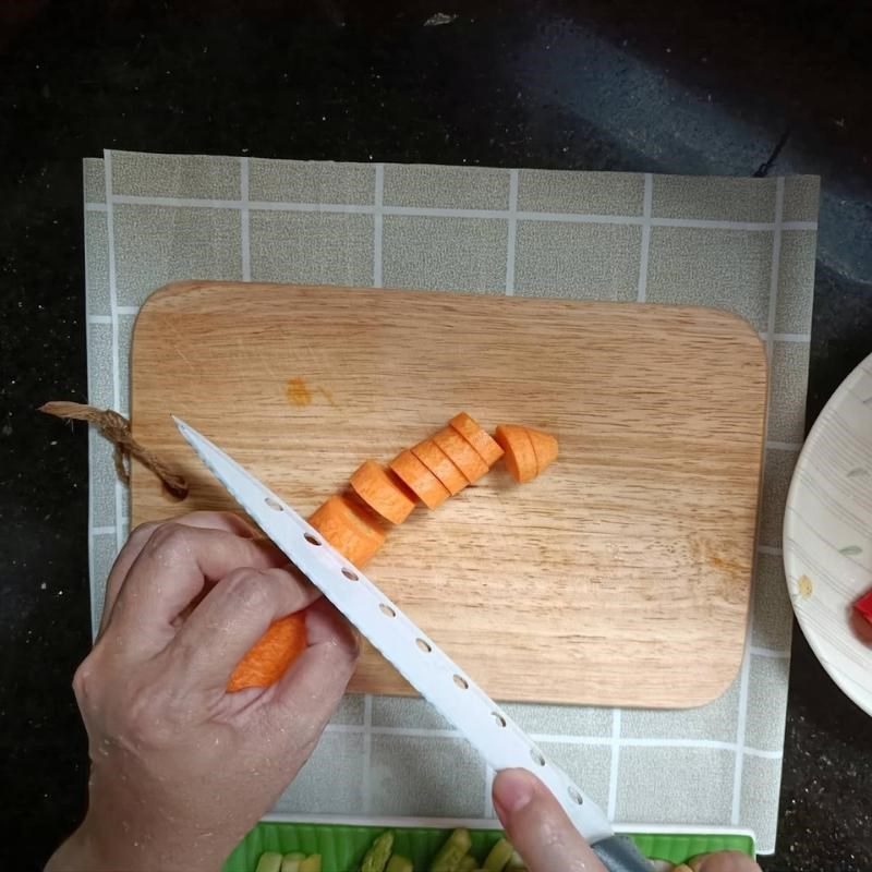 Step 1 Prepare Ingredients for Grilled Tofu in Foil using an Oven