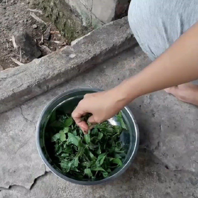 Step 1 Prepare the ingredients for Gỏi sầu đâu khô cá lóc