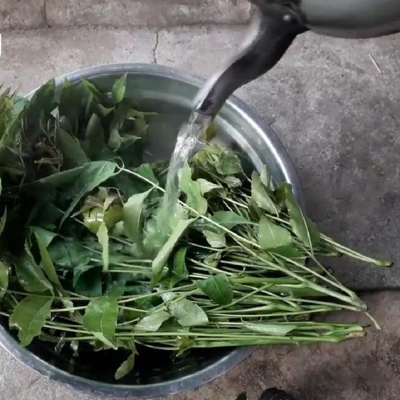 Step 1 Prepare the ingredients for Gỏi sầu đâu khô cá lóc