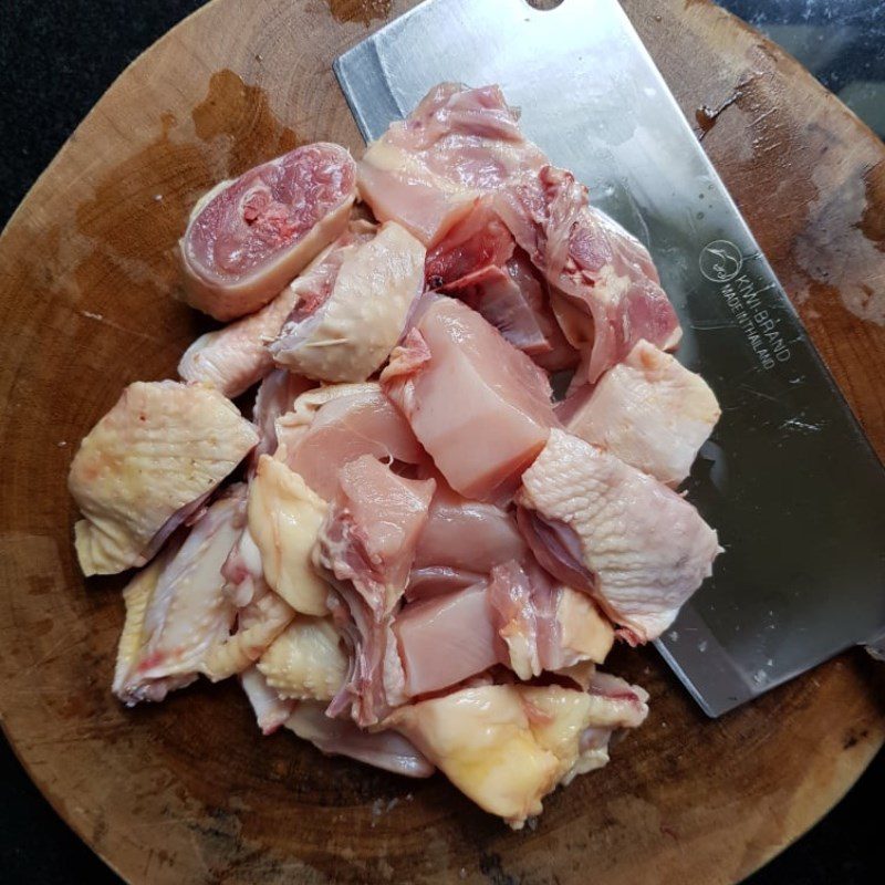 Step 1 Prepare ingredients for Chicken stew