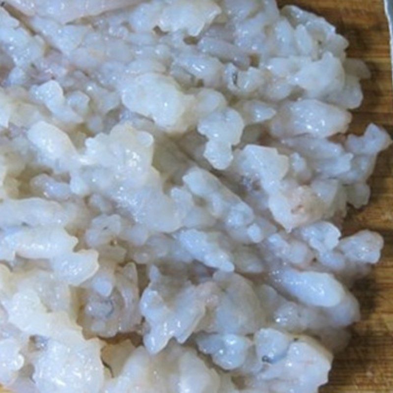 Step 1 Prepare the ingredients for Shrimp and Pork Spring Rolls with Taro