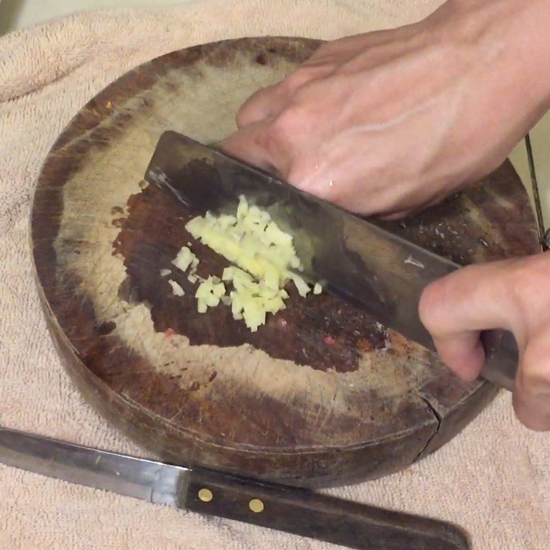Step 2 Prepare the side ingredients for Beef and Potato Porridge