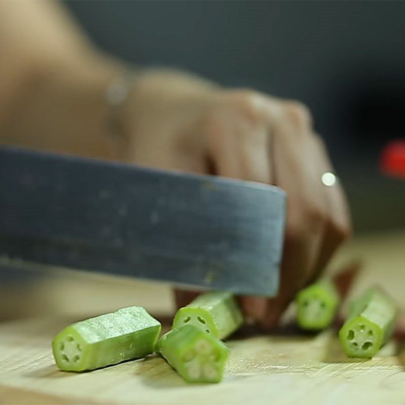 Step 2 Prepare vegetables for fish sauce hot pot