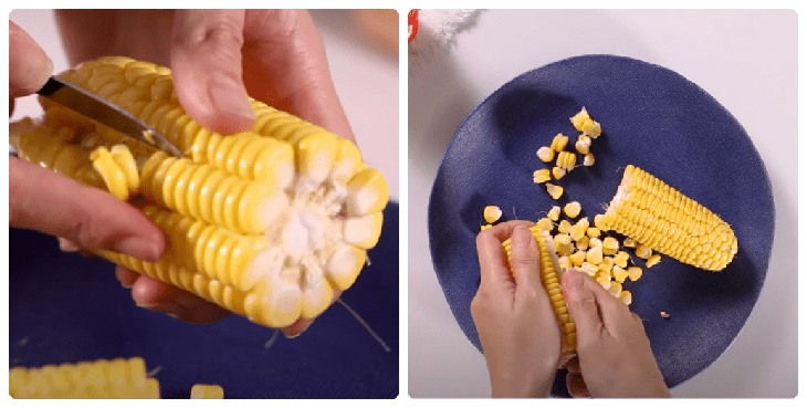 Step 2 Prepare the vegetables for Rainbow Salad