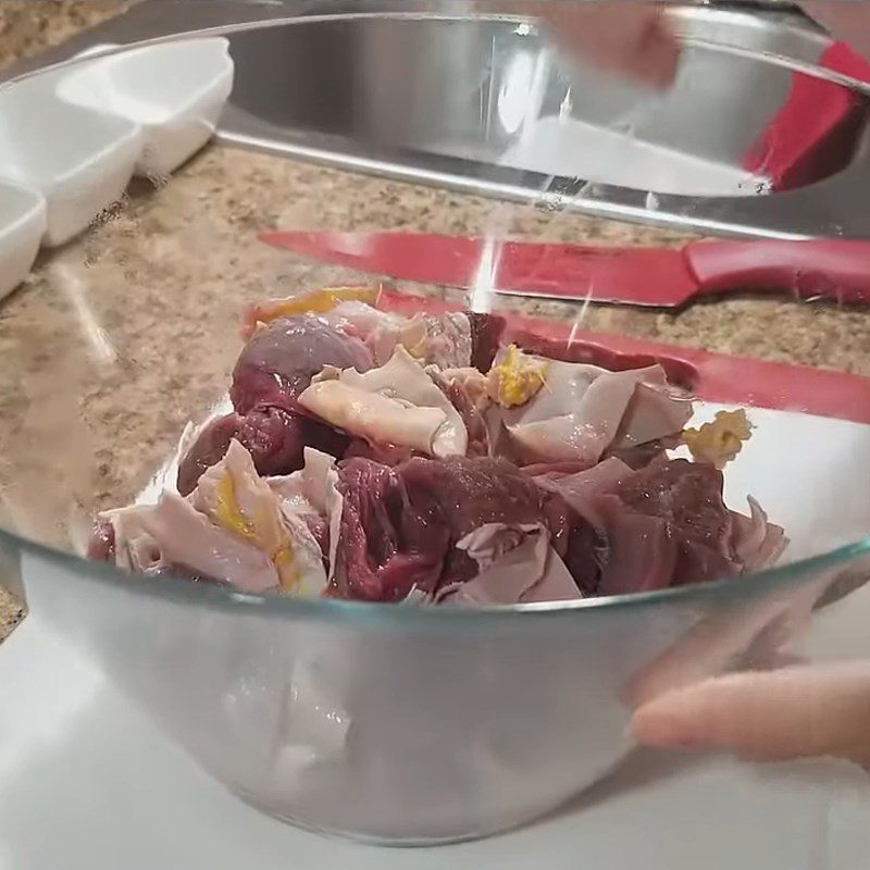 Step 1 Prepare the beef French-style Beef Stew