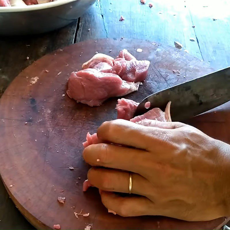 Step 1 Prepare Goat Meat Grilled Goat