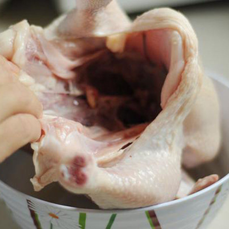 Step 1 Prepare the chicken Salted Steamed Chicken Wrapped in Foil