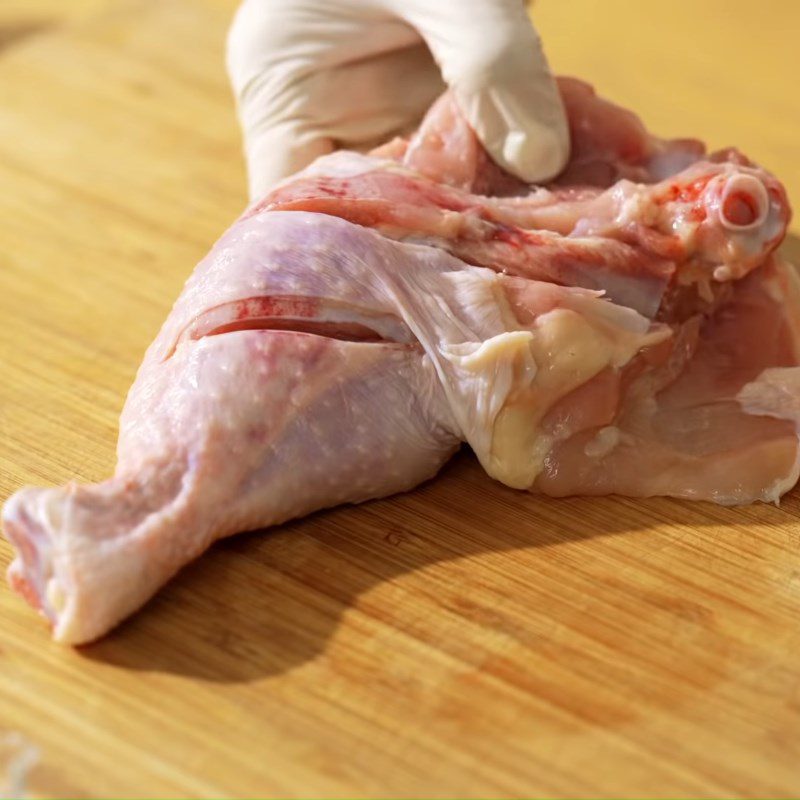 Step 1 Prepare the chicken for Pepper Roast Chicken