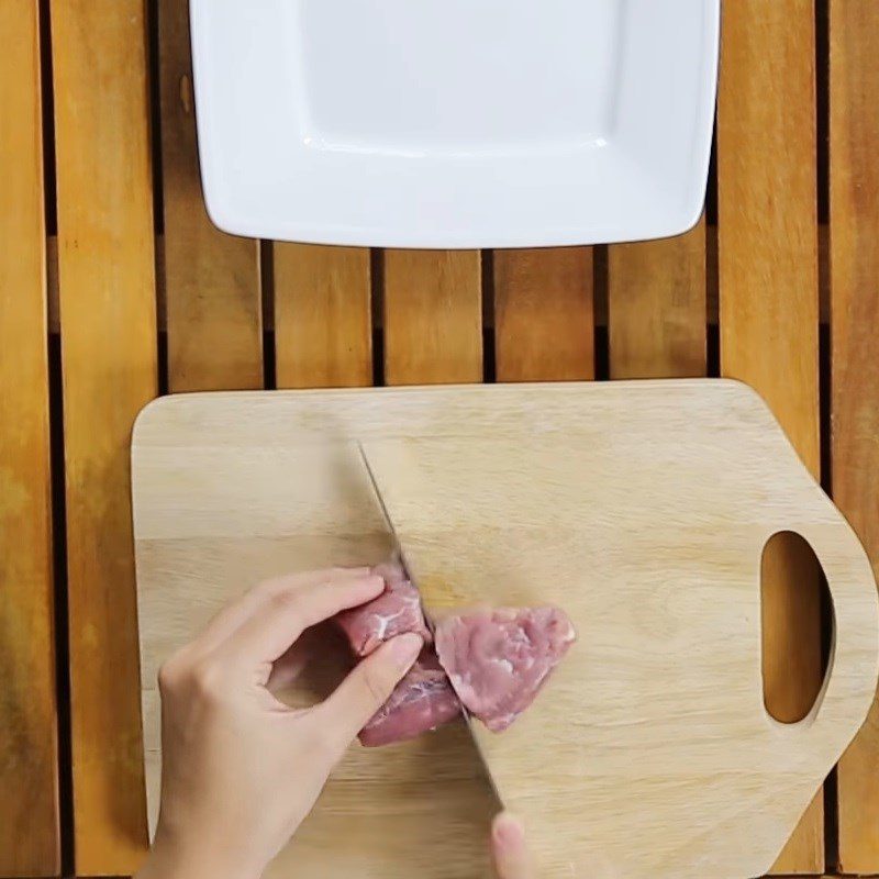 Step 1 Preparation and boiling the pork for Pork Floss