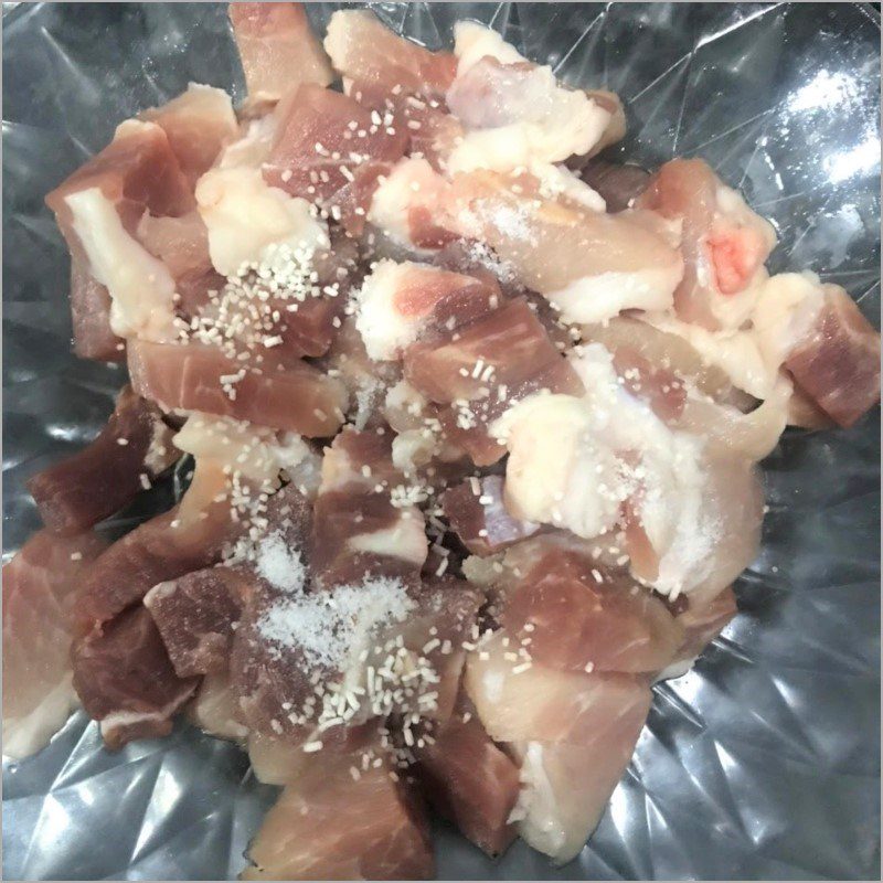 Step 1 Prepare and marinate the pork Honey Grilled Pork