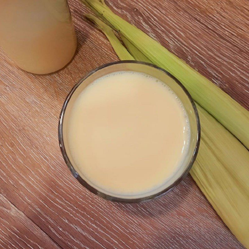 Step 5 Finished Product Corn Milk (recipe shared by a user)