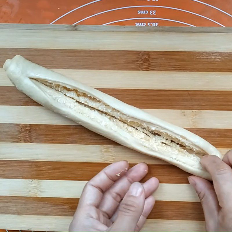 Step 5 Shaping the Coconut Bread using an air fryer