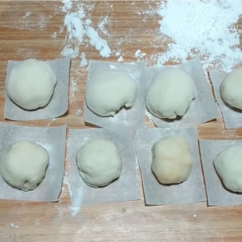 Step 6 Shaping the Cheese Milk Bun