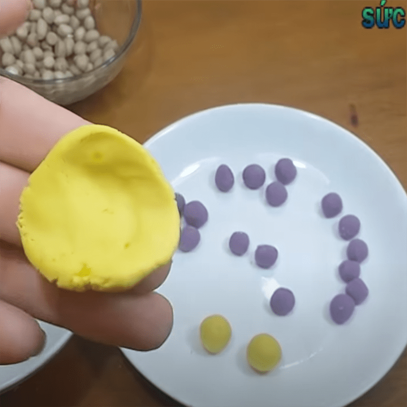 Step 2 Shape the dessert balls Sweet Potato Pumpkin Dessert