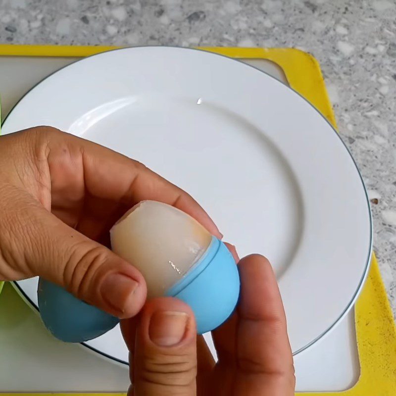 Step 3 Shaping Vegetarian Eggs for Vegetarian Boiled Eggs