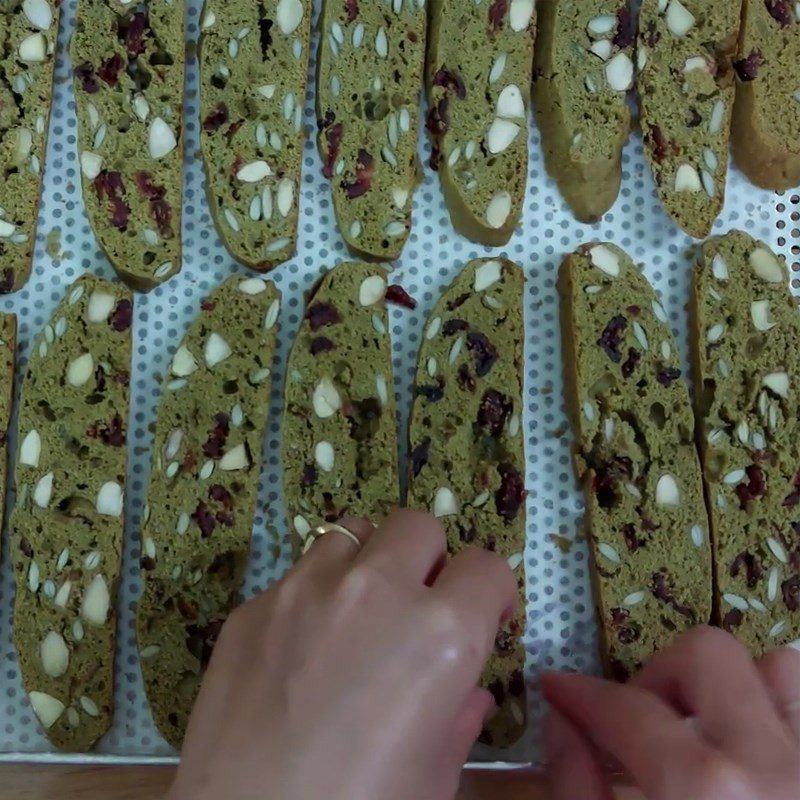 Step 5 Shaping and Baking Green Tea Biscotti
