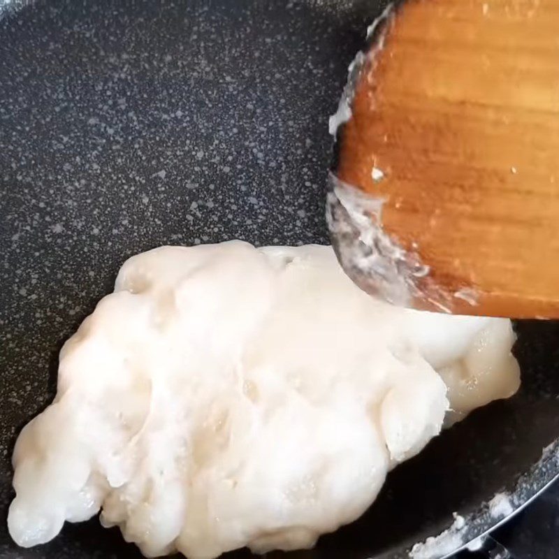 Step 2 Create the fat layer How to make vegetarian pork belly
