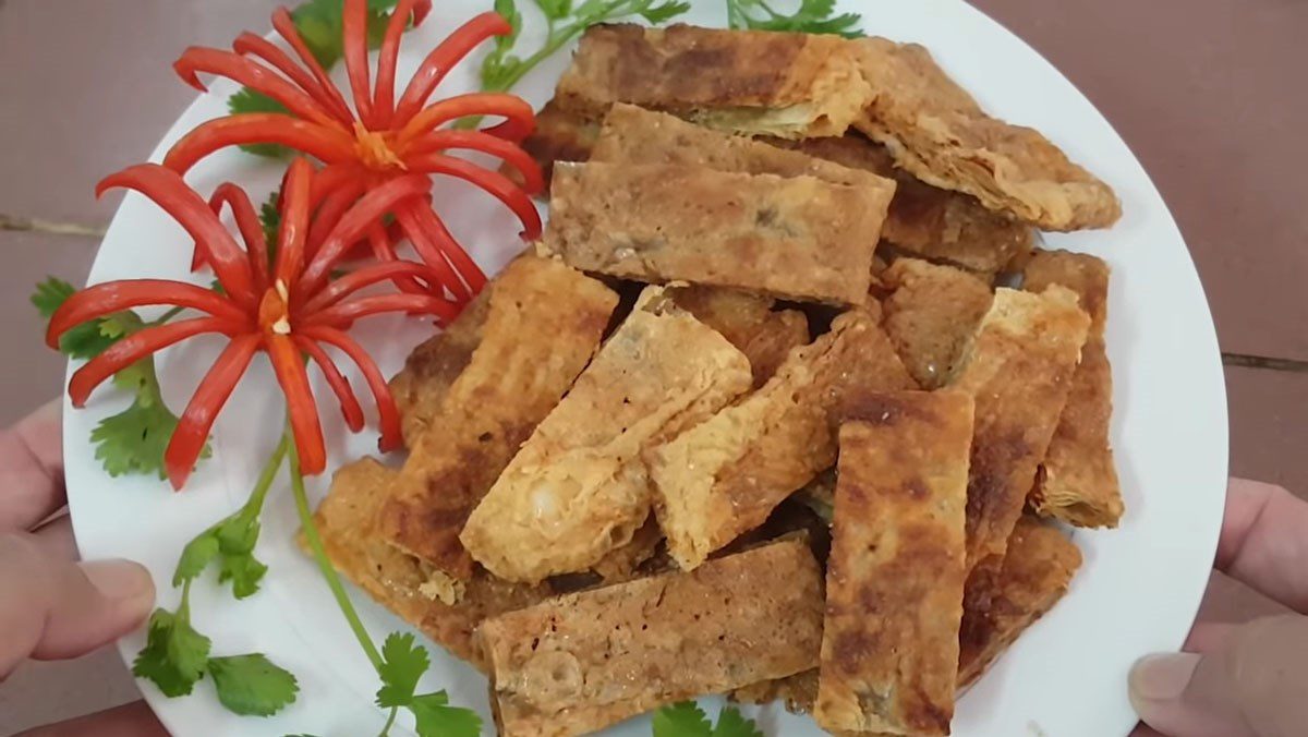 Crispy Fried Tofu Skin